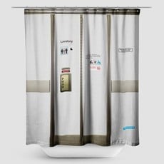 Airportag Lavatory Shower Curtain