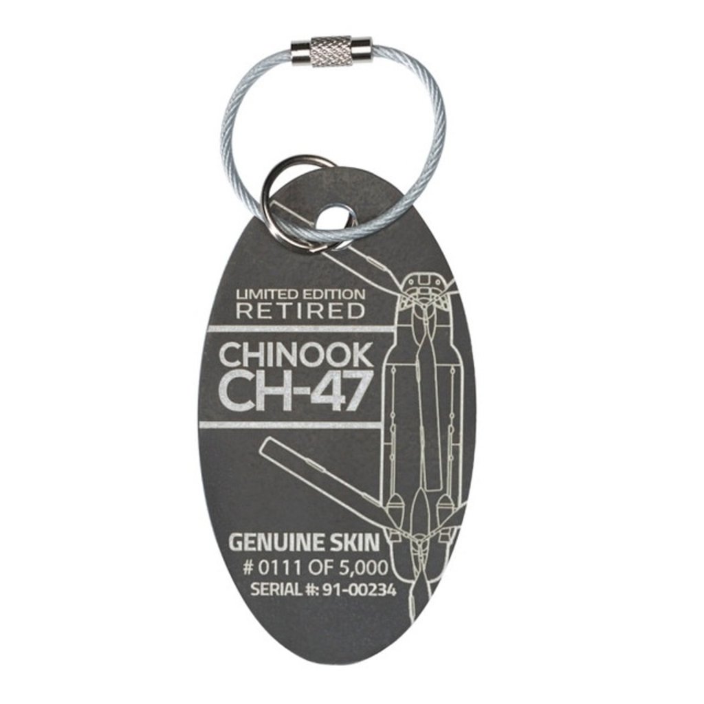 Plane Tag Chinook CH-47 - Military Green