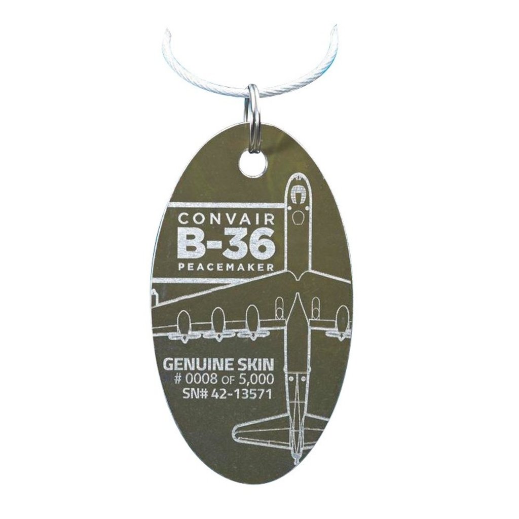 Plane Tag Convair B-36 Peacemaker - Military Green