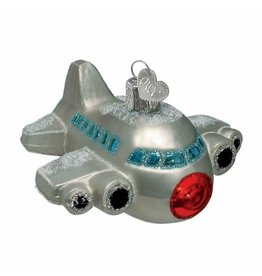 WHOWC- Old World Christmas Airplane Ornament