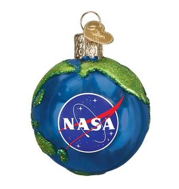 WHOWC- Old World Christmas NASA Earth Ornament