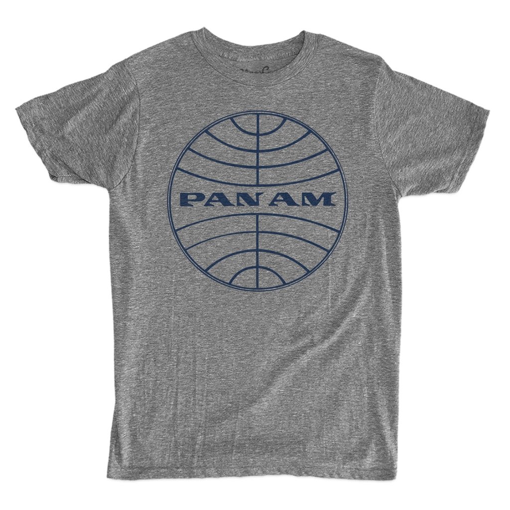WHPC- Pan Am Grey Logo Mens T-shirt