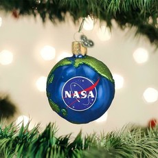 WHOWC- Old World Christmas NASA Earth Ornament