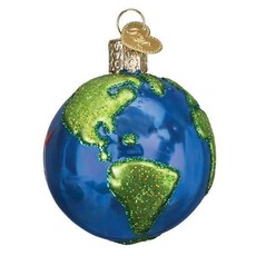 WHOWC- Old World Christmas NASA Earth Ornament