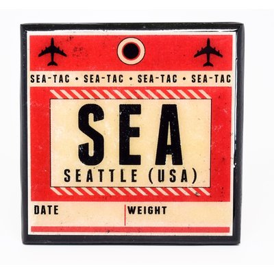 WHCR- Vintage Coaster SEA (USA)-Red