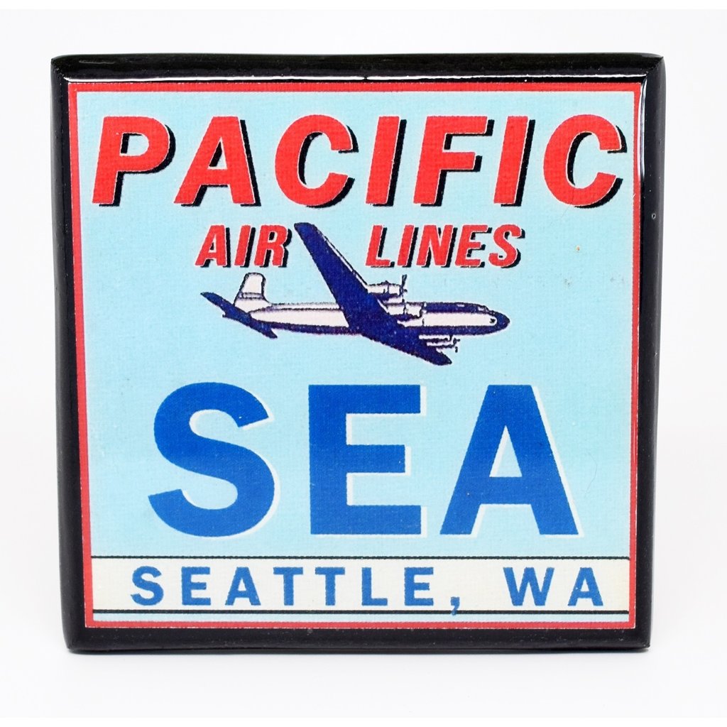SEA (Pacific Airlines) Vintage Coaster