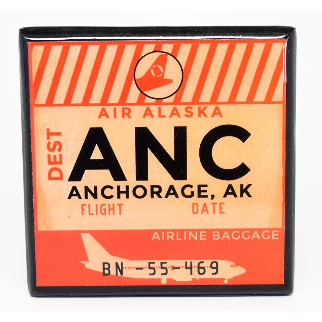 WHCR- Vintage Airport Coaster ANC