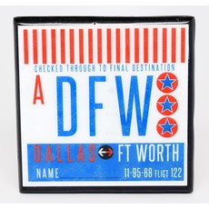WHCR- DFW Vintage Airport Coaster