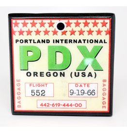 WHCR- PDX Vintage Airport Coaster