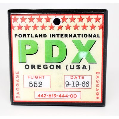 WHCR- Vintage Airport Coaster PDX