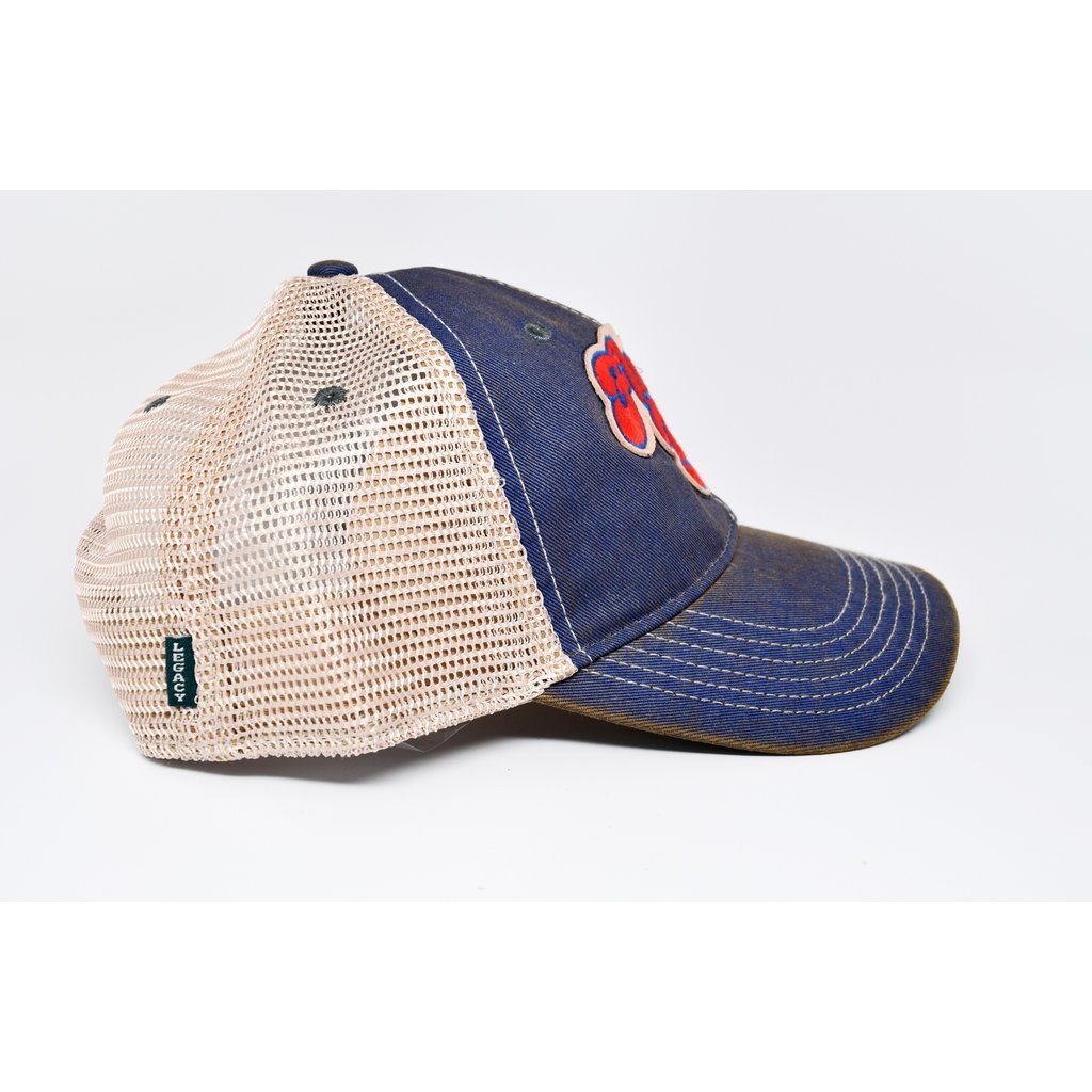 WH1LGY- Fly Girl Vintage Trucker Cap -Denim Blue