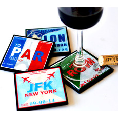 WHCR- ROM Vintage Airport Coaster