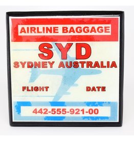 WHCR- SYD Vintage Airport Coaster