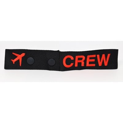 CREW Snap Tag -Red