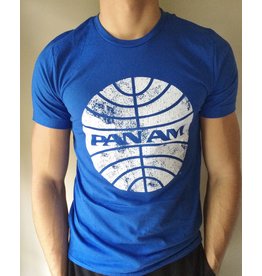 WHPP- Pan Am Blue Globe Mens T-shirt