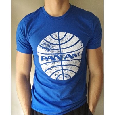 WHPP- Pan Am Blue Globe Mens T-shirt