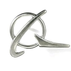Lapel Pin: Boeing Symbol Silver ✈️