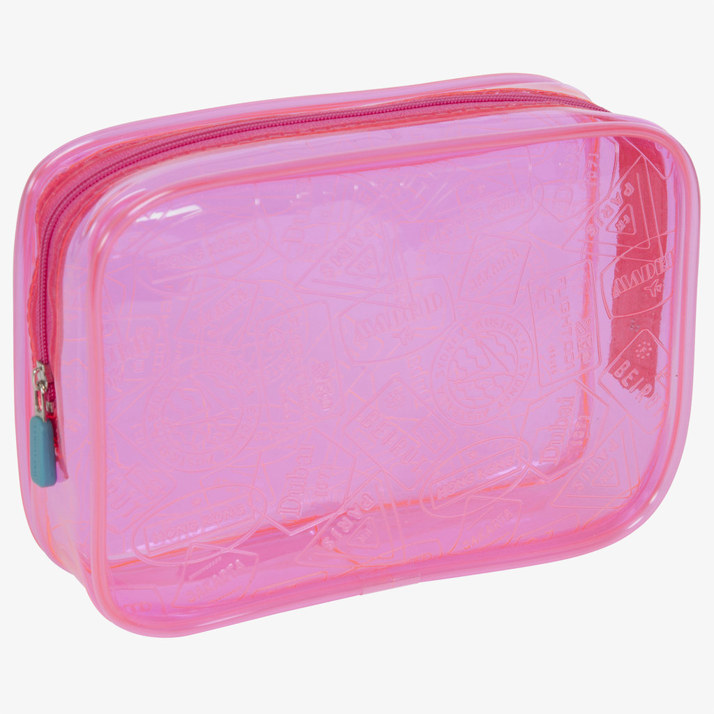 Pouch: X-Ray Quart Bag Neon Pink