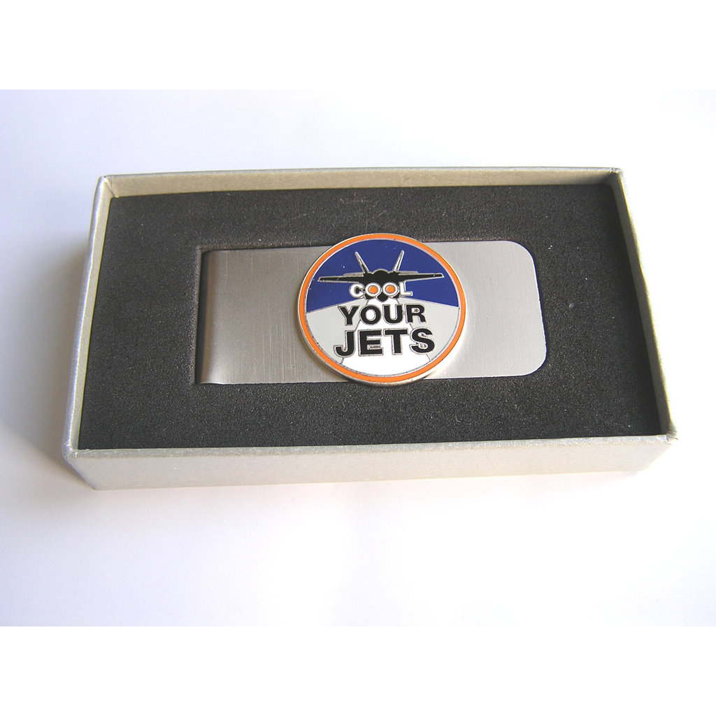 New York Jets Steel Money Clip