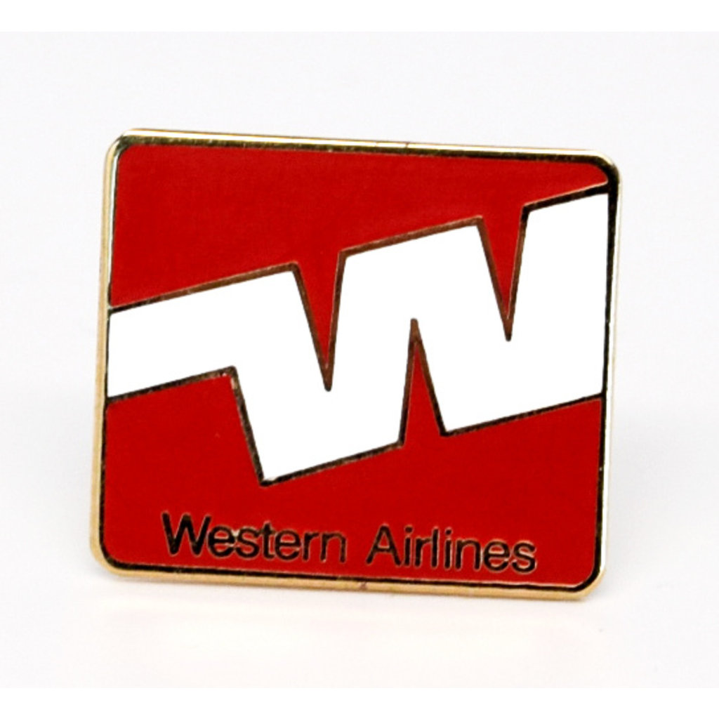 Western ('70s)  Logo Pin