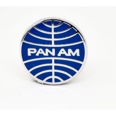 Pan Am Globe Logo Pin