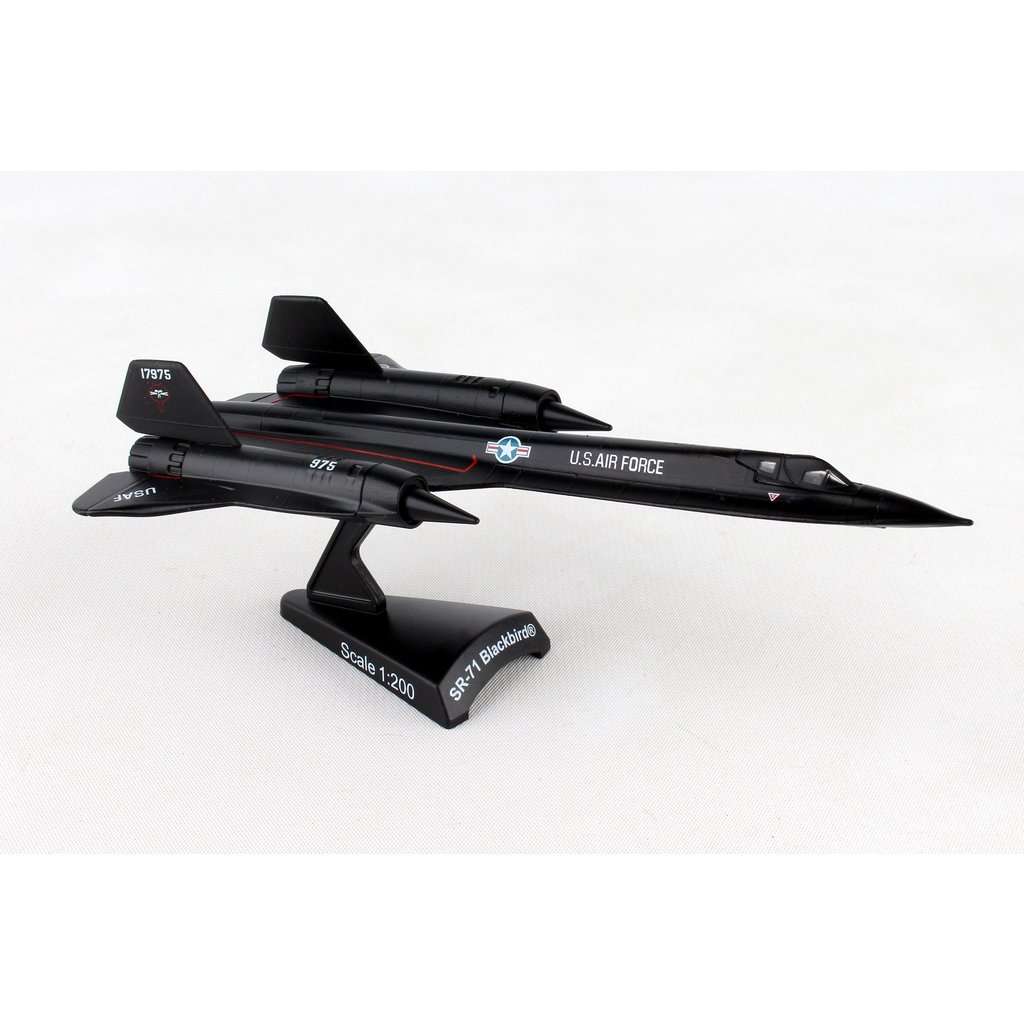 Postage Stamp Model SR-71 Blackbird