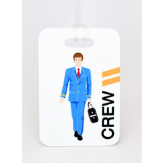 Signature "Johnny" Jumpseat Crew Tag Luggage Tag