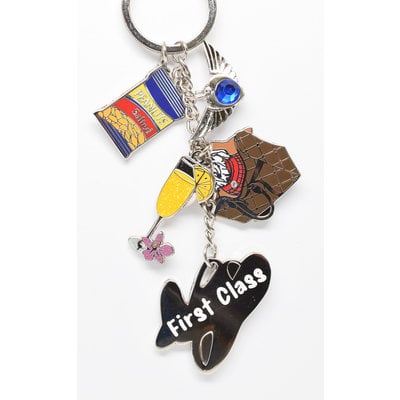 First Class Charms Keychain