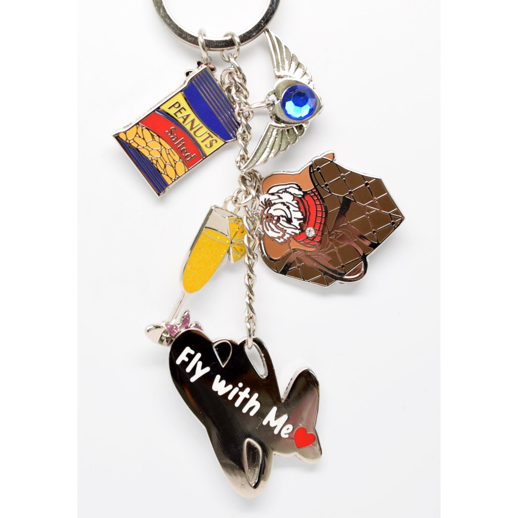 Jumpseat Keychain First Class Charms