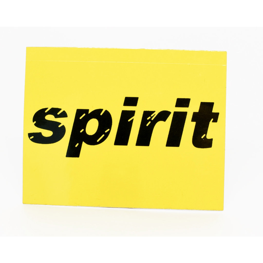 Spirit Airlines sticker