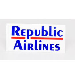 Republic Airlines Logo Sticker