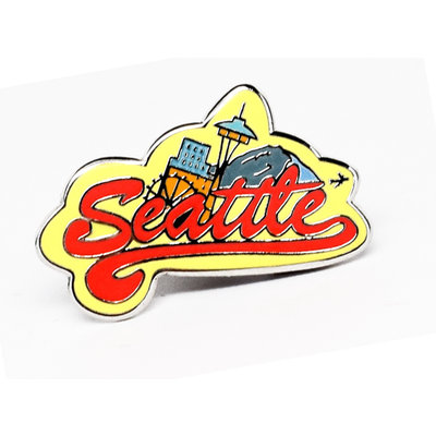 WHSKBNS- Seattle Retro Pin