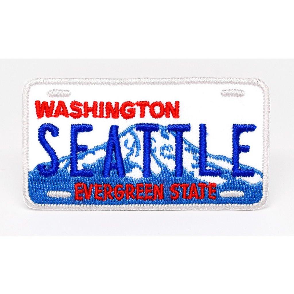 Washington State License Plate Patch