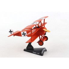 Postage Stamp Model Fokker DR.1