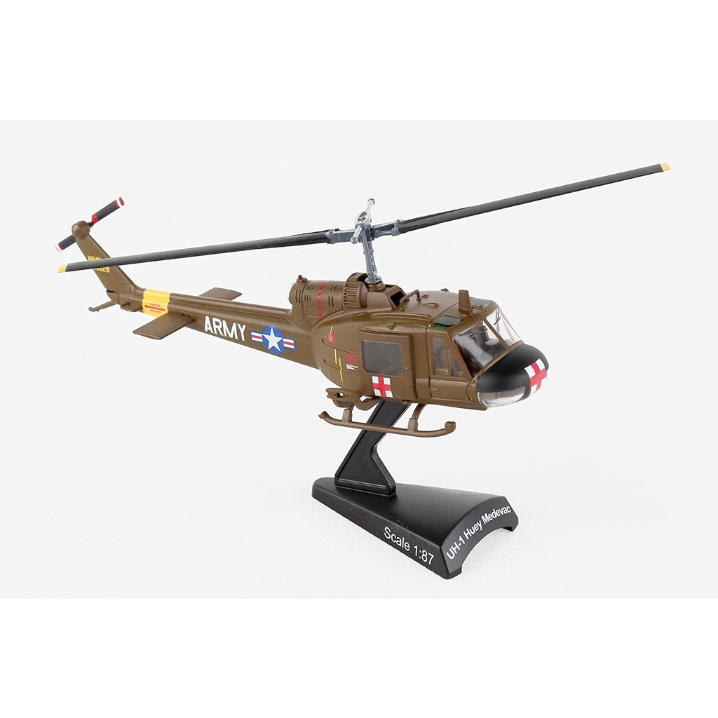 Postage Stamp Model UH-1C Huey Gunship