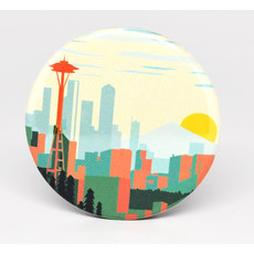 SKB1- SkyTag Magnet Seattle Skyline