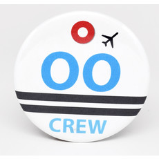 SKB1- SkyTag OO Skywest Crew Magnet