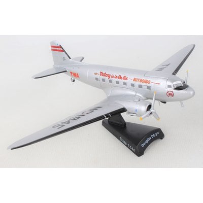 Postage Stamp Model TWA DC-3