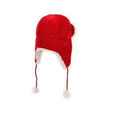 XMAS Christmas Santa Aviator Flight Helmet^