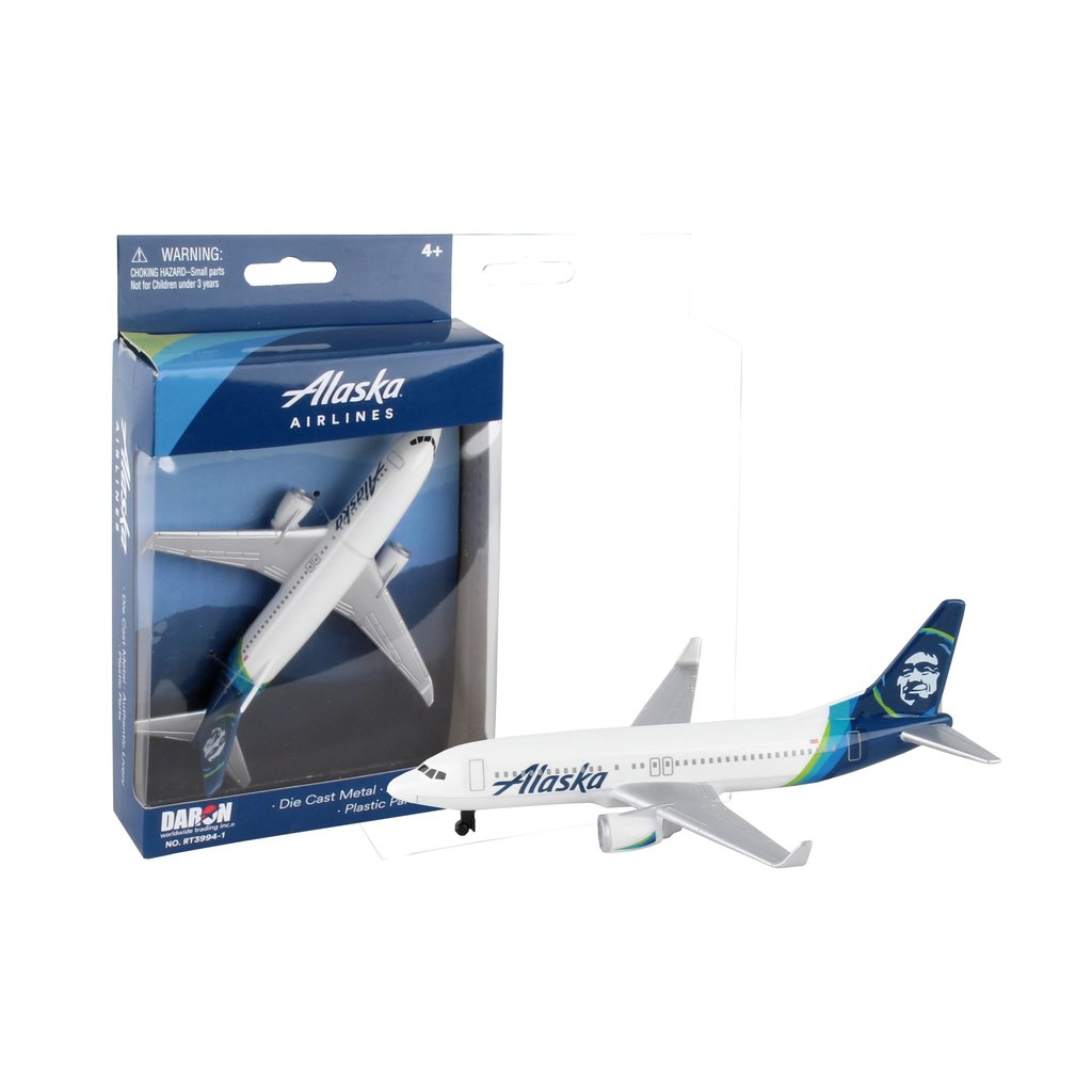 Airplane Play Toy Alaska Airlines