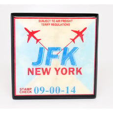 WHCR- JFK Vintage Airport Coaster