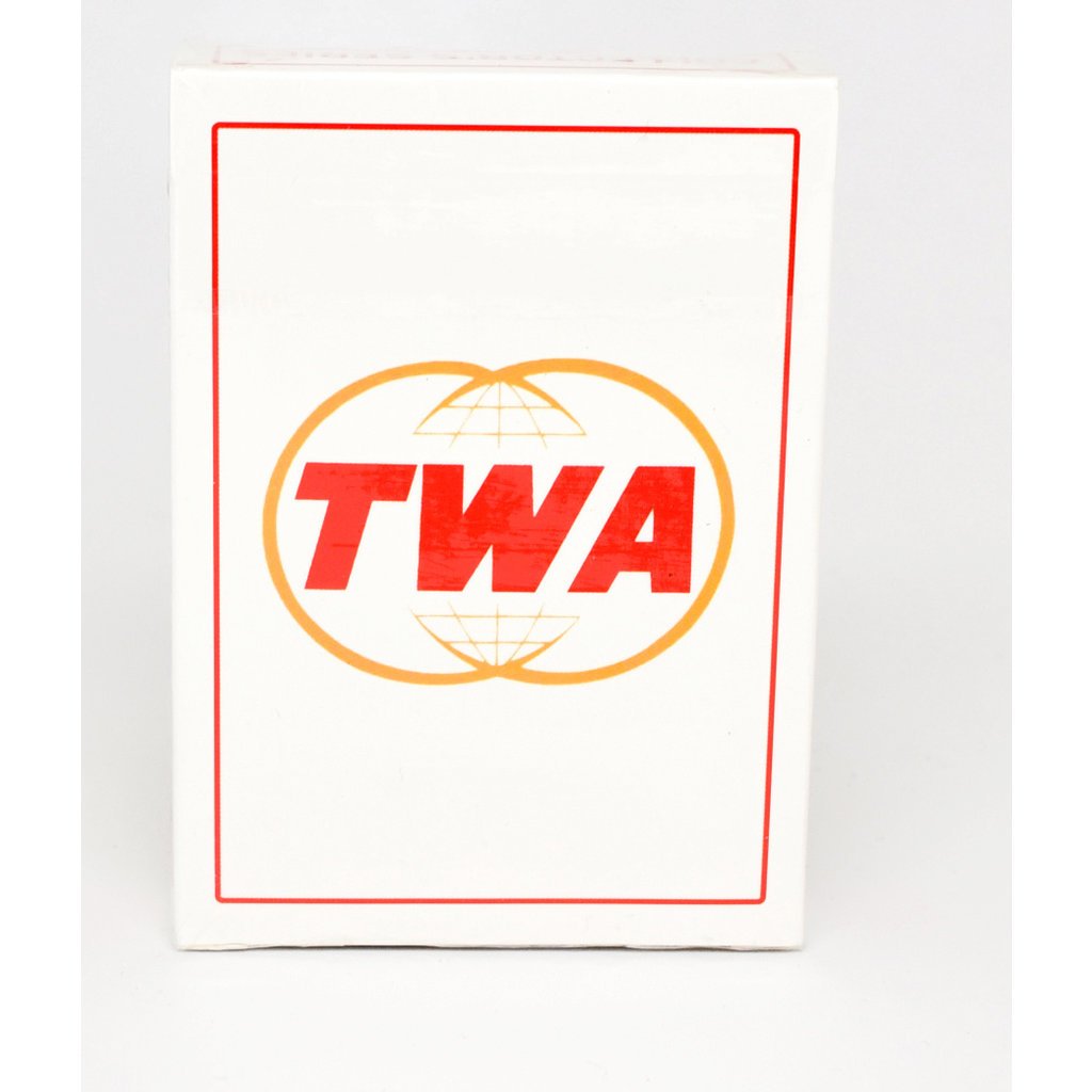 WHVA- TWA Double Globe Logo Playing Cards