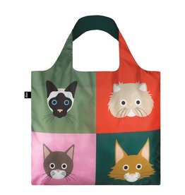 Loqi Cats Reusable Tote Bag