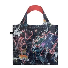Reusable Tote Bag  World Map