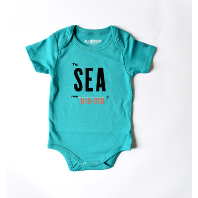 SEA Bright Green Onesie