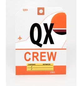 QX CREW Sticker