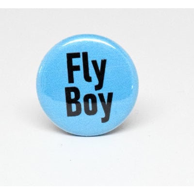 SKB1NS- Pinback Button Fly Boy