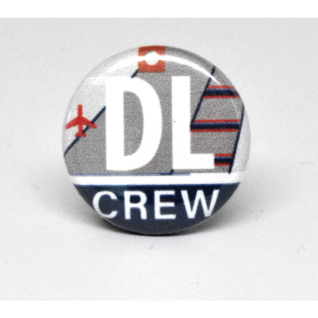 SKB1NS- Pinback Button Delta Crew