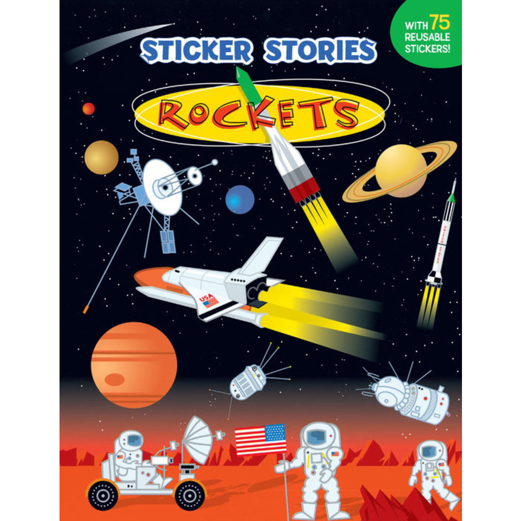 Sticker Stories Rockets Sticker Book
