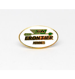 Frontier 1950's Logo Pin